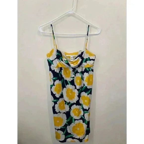 Diane Von Furstenberg Silk Floral Dress - Picture 1 of 6